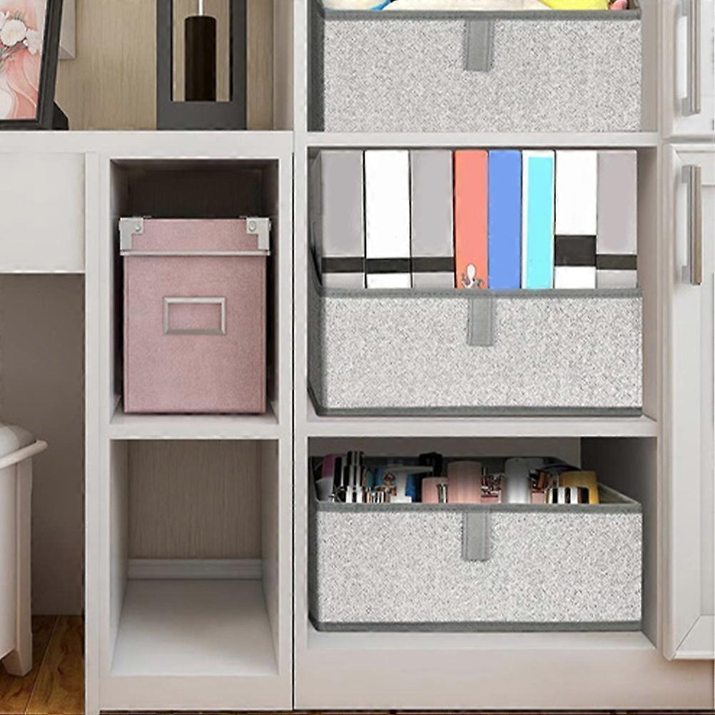 Trapezoid Storage Bin Foldable Fabric Basket for Bedroom Storage Box Large Capacity