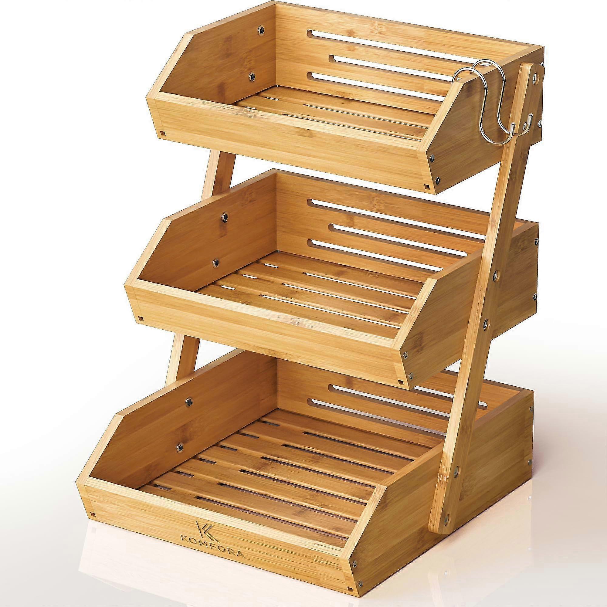 26-27 Fruit Basket Premium Easy-to-Assemble for Kitchen Countertop