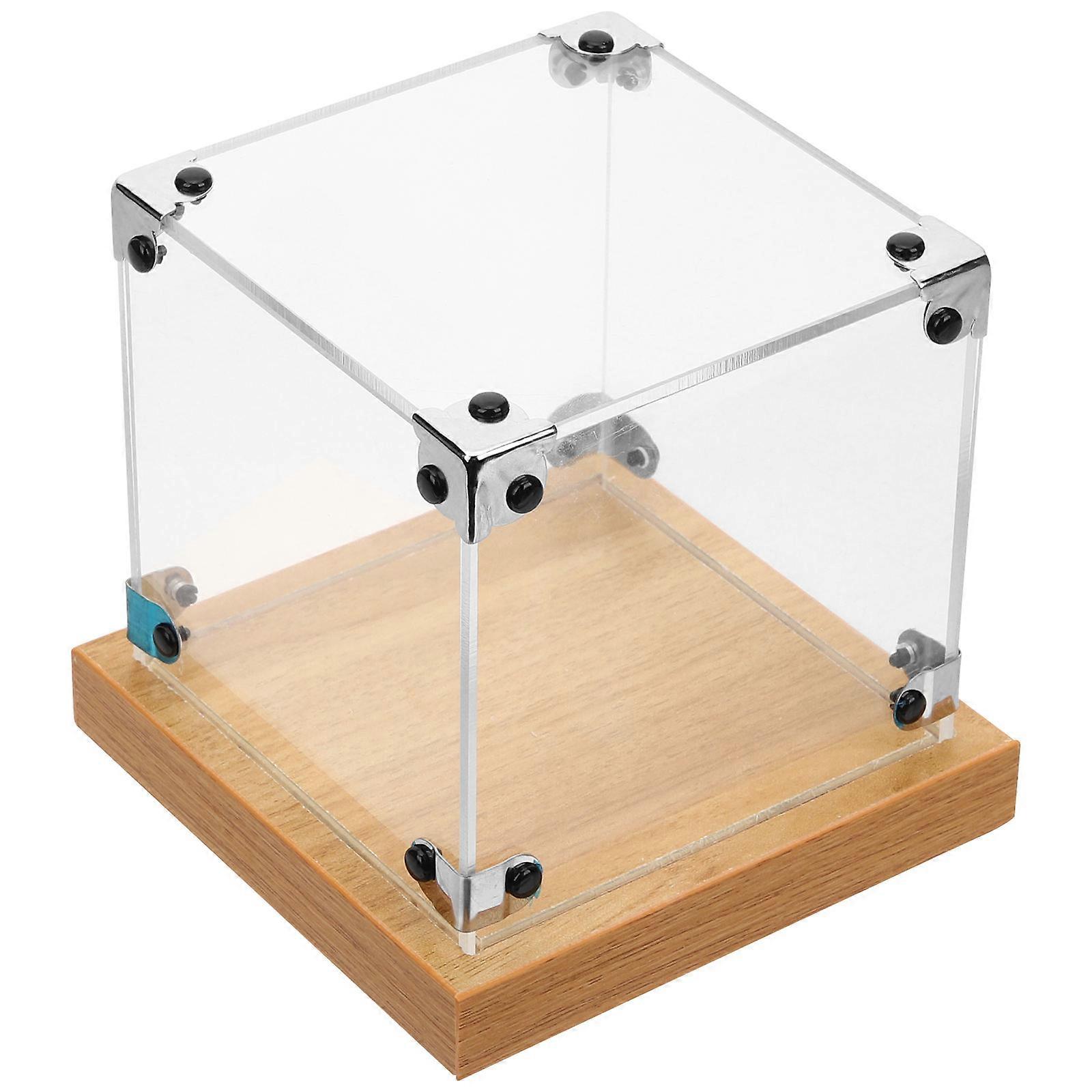 Display Case Transparent Acrylic Figurine Storage Box for Figure Models