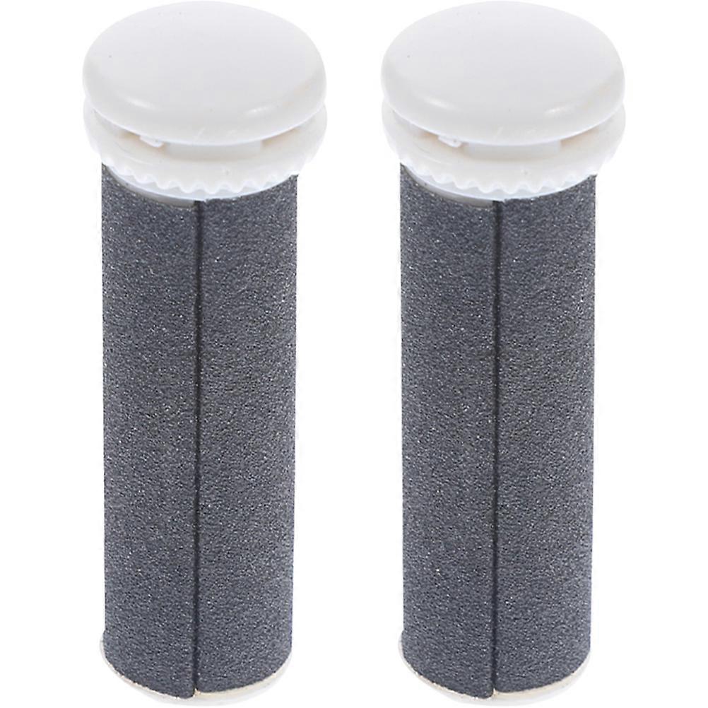 2Pcs Electric Foot File Replacement Roller Head for Dead Skin Removal