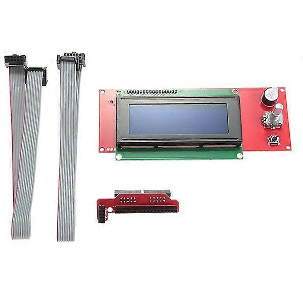 RepRap Ramps LCD Display Smart Controller for 3D Printer with Reader Encoder Plastic Assorted Color