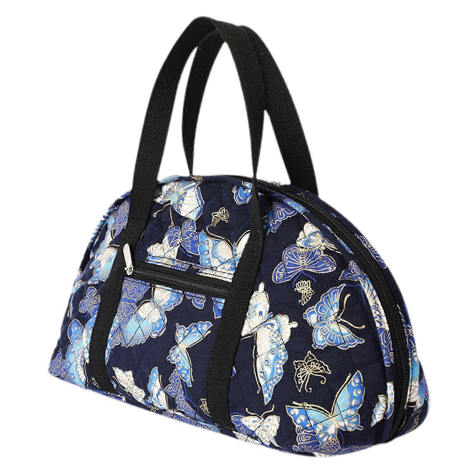 Travel Iron Case with Waterproof Quilted Fabric, Compact Size and Multiple Accessory Pockets