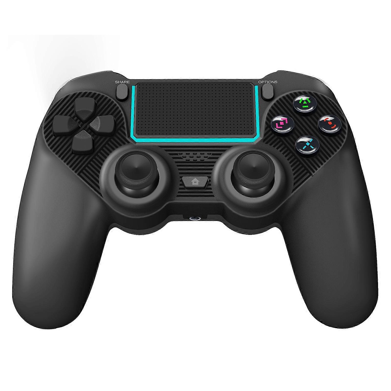 8957 Bluetooth-compatible Wireless Controller for PS4 Game Consoles Joystick Gamepad with LED Light/