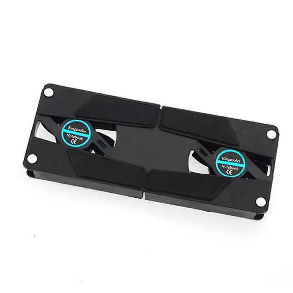 Laptop Cooling Pad with USB Powered Foldable Stand and AntiSlip Base for SpaceSaving