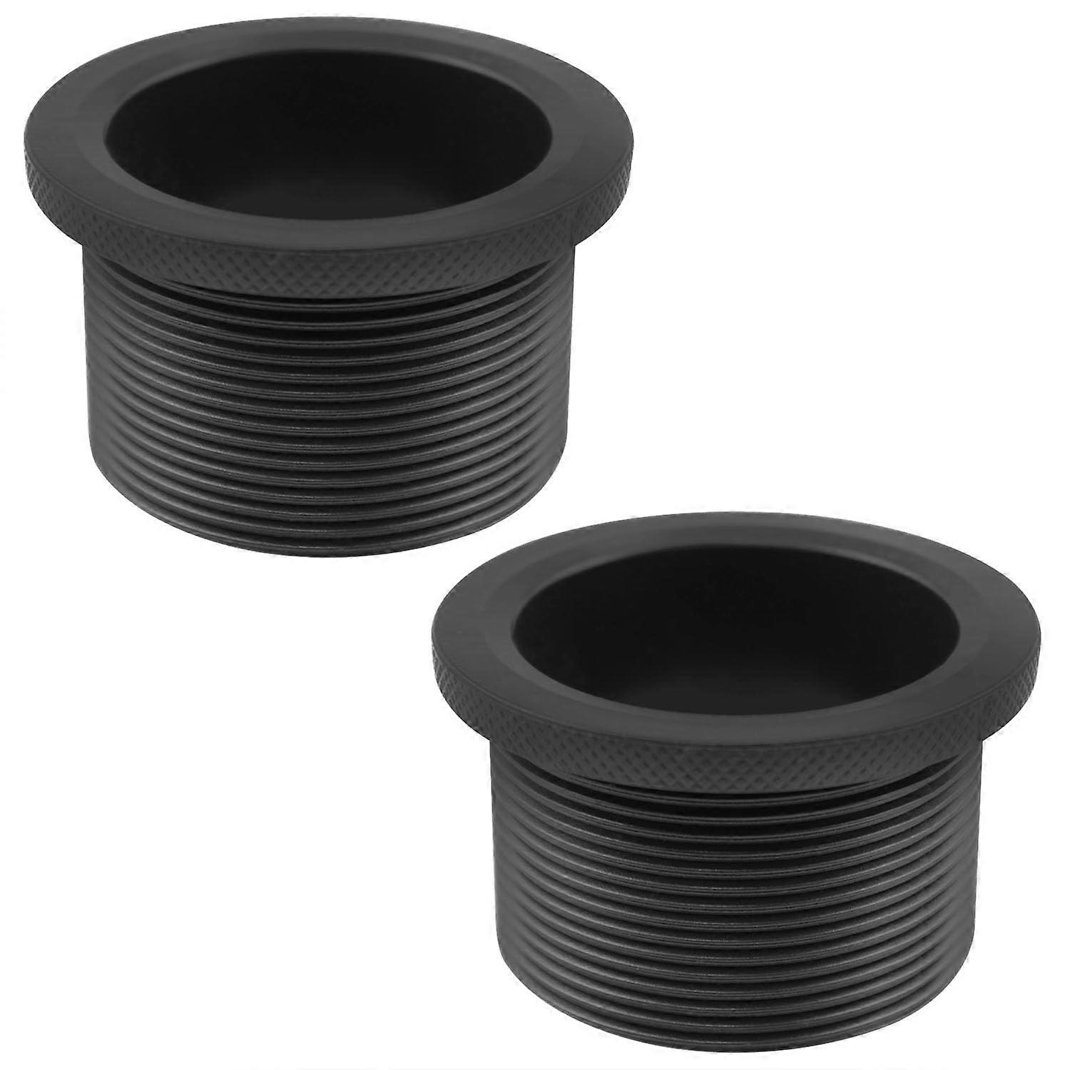 2 Inch Shower Drain Adapter with Adjustable Flange for Plastic Thread Pipe, Leak, 2PCS