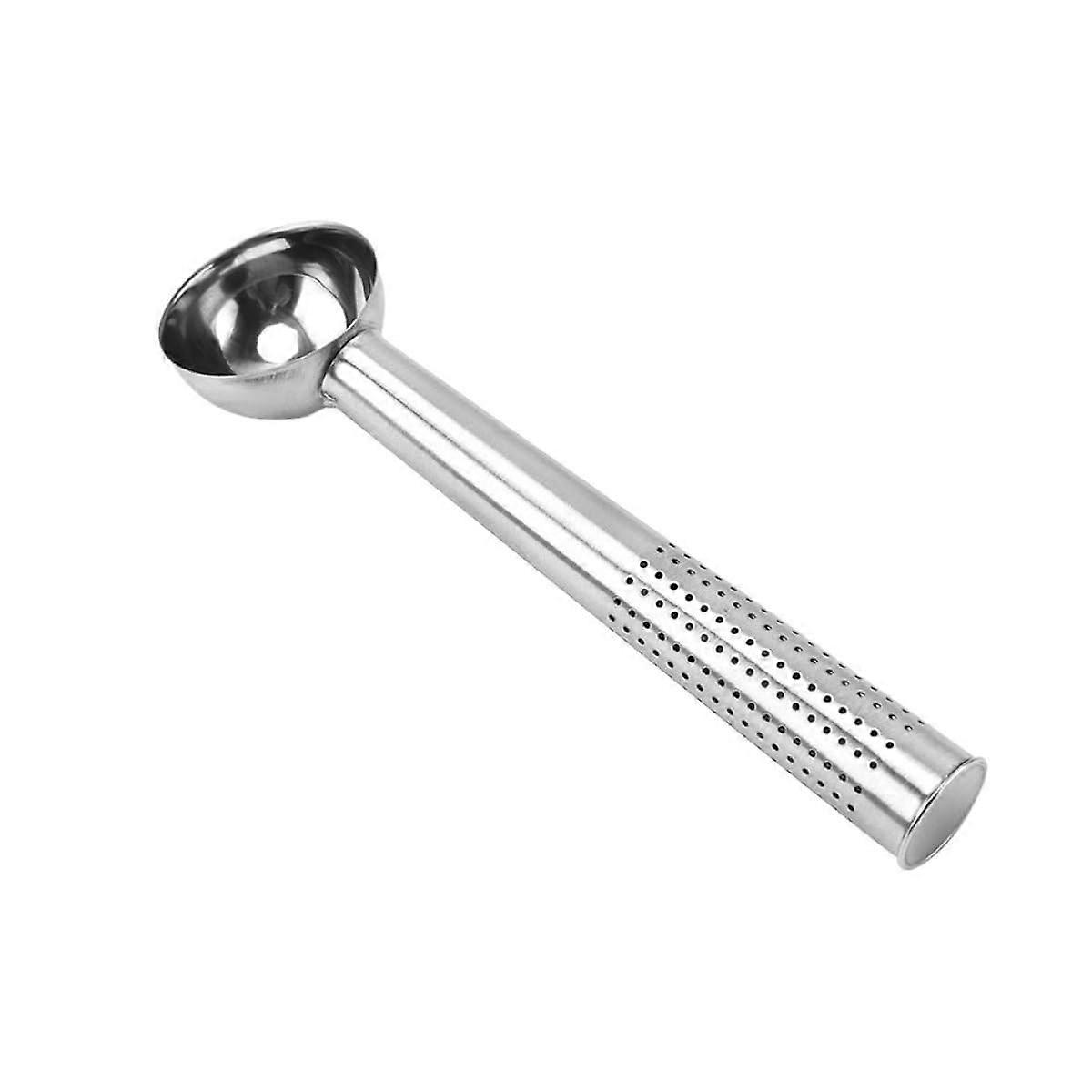 Stainless Steel Tea Strainer Spoon with Fine Mesh for Loose Leaf Brewing, Rust Resistant Infuser