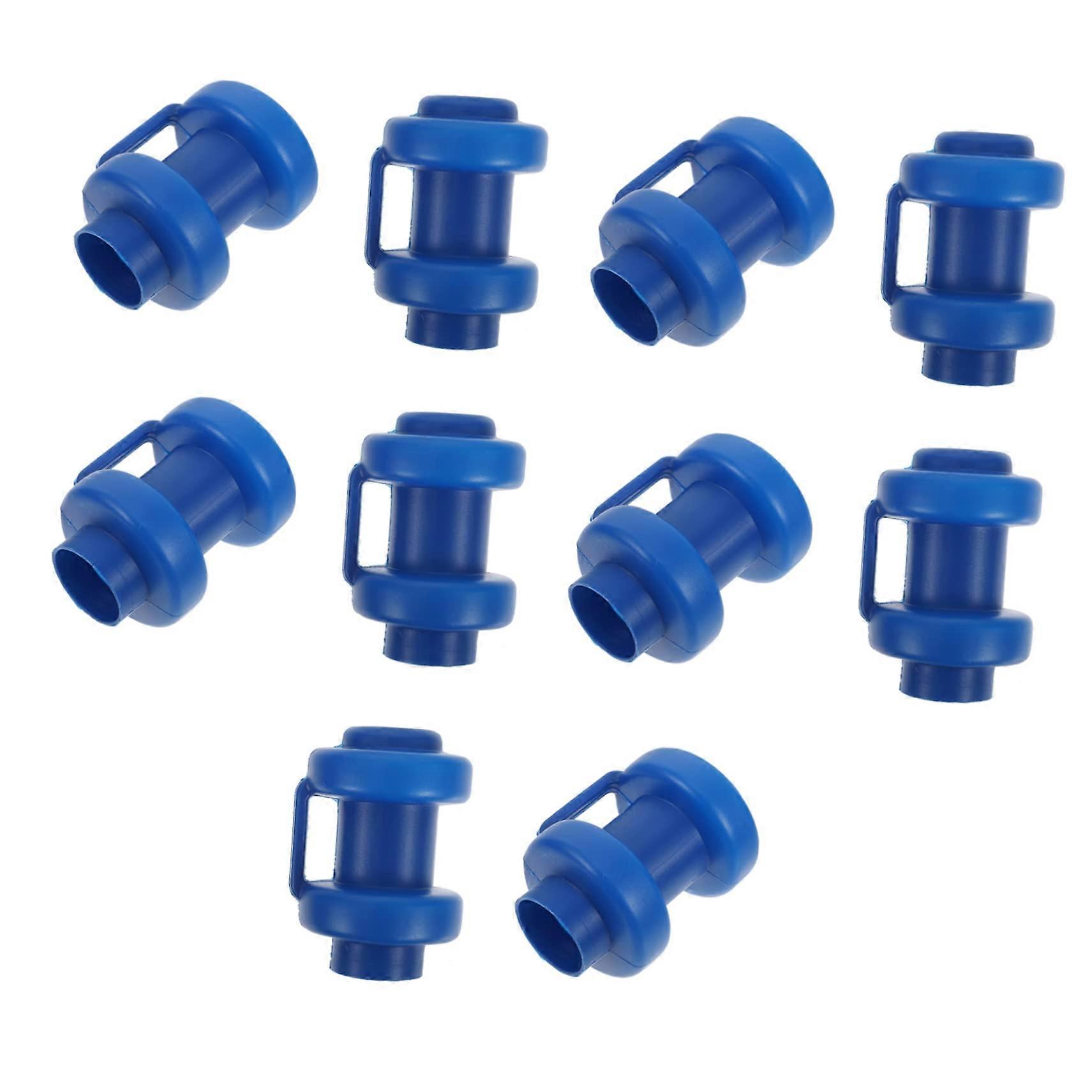 10pcs Trampoline Pole Caps for Secure Net Positioning and Durable Outdoor Protection