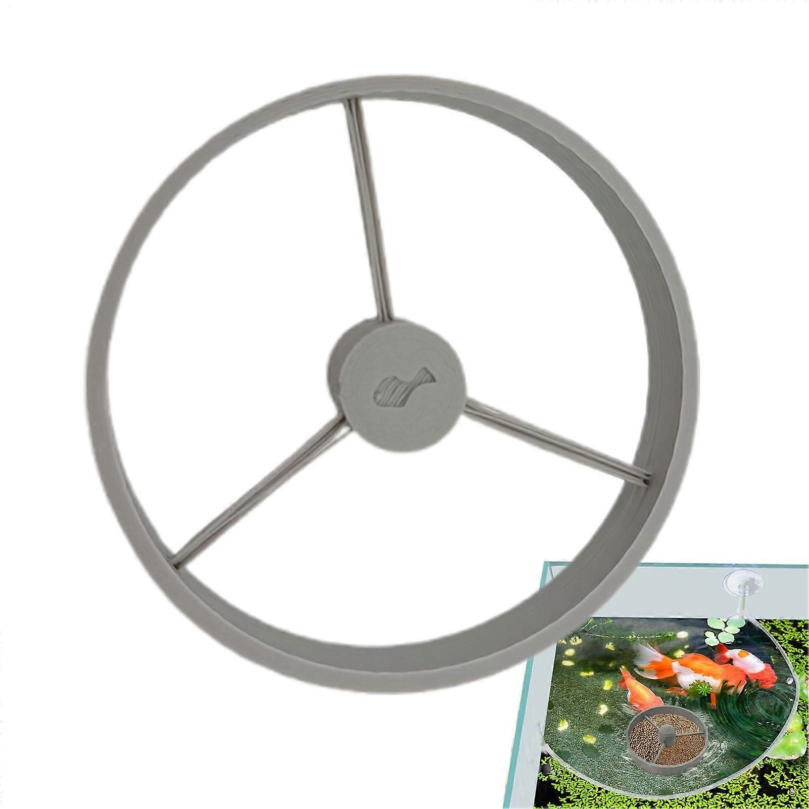 Fish Feeding Ring Floating Food Feeder Round Aquarium Accessory for Guppy Betta Turtle