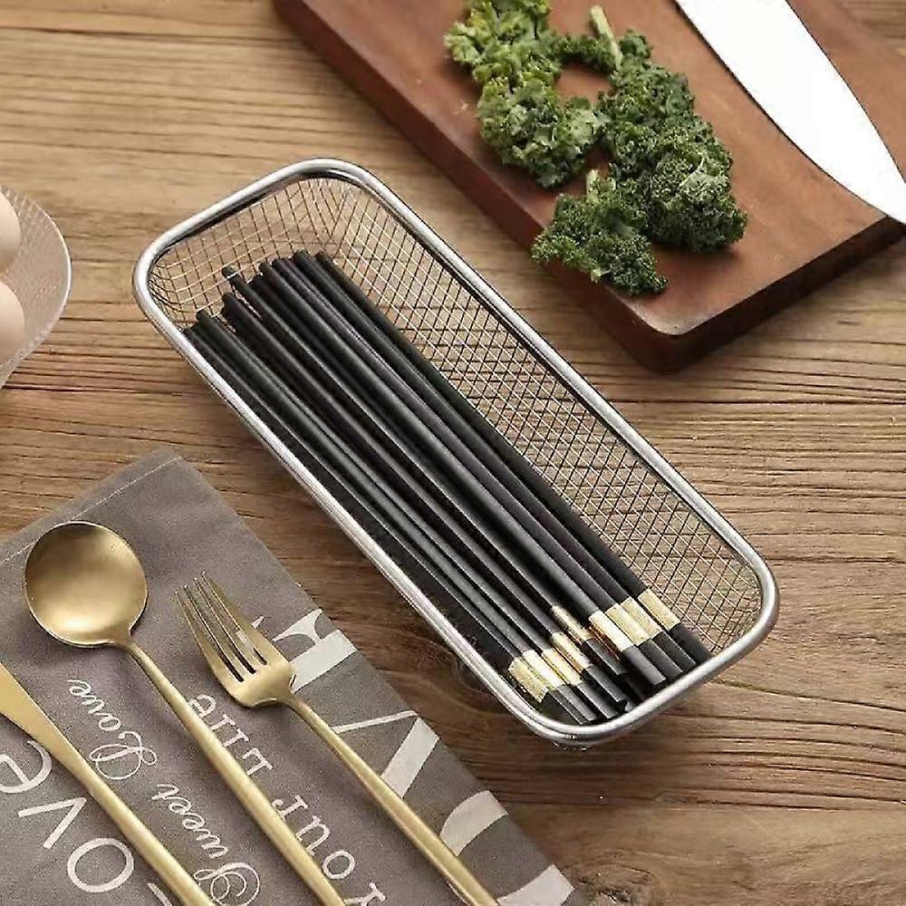 Dishwasher Silverware Basket Stainless Steel Utensil Holder with MultiCompartment RustProof Design