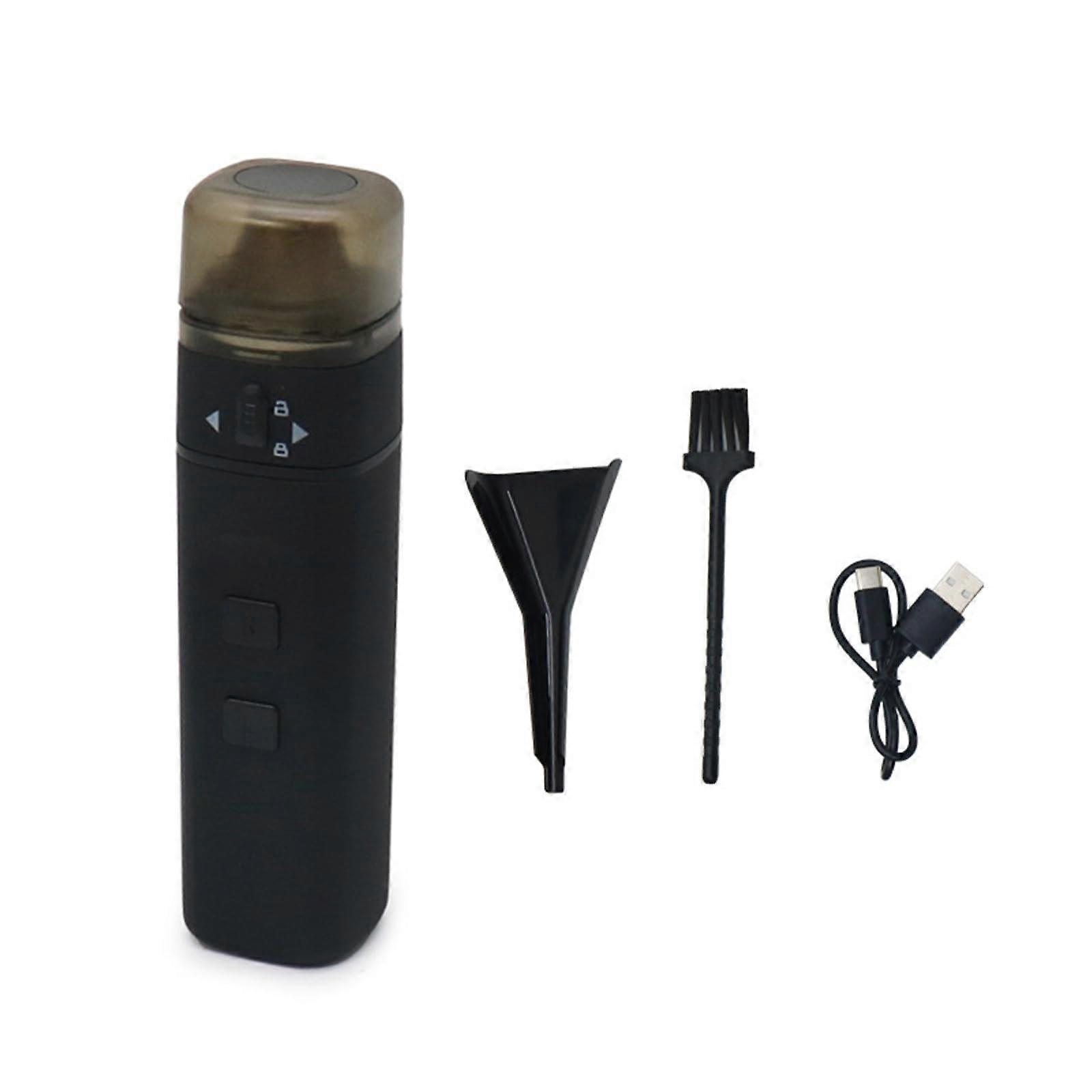 Electric Pepper Grinder USBC Rechargeable OneTouch SingleHand Operation 8.1oz Black