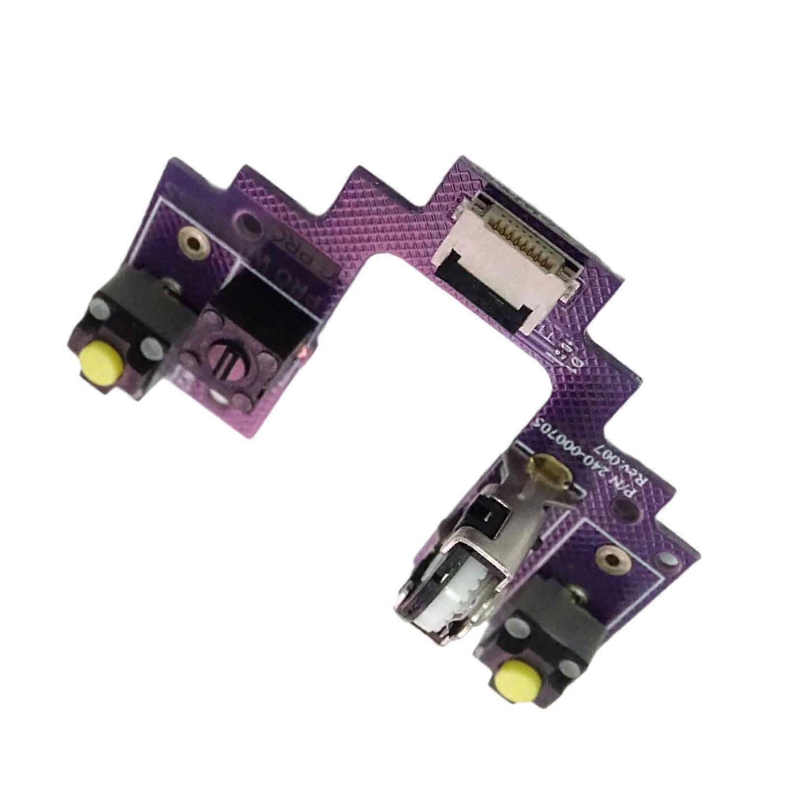 Parts with Quick Response Switches and Silver Encoder Replacement Set for G Pro Wireless Mouse