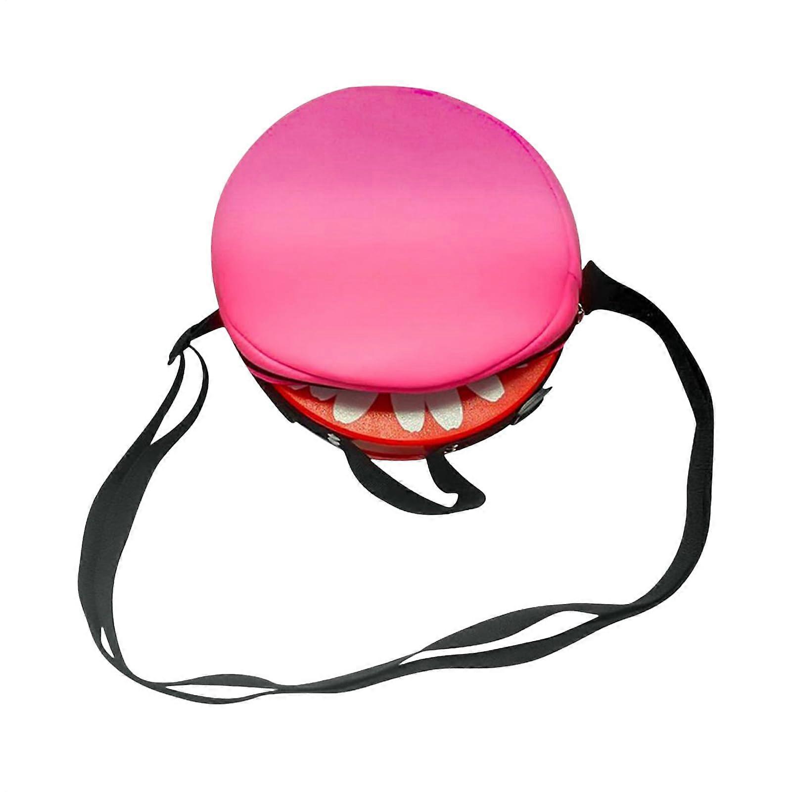 Camp Stool Carry Bag with Adjustable Strap, ScratchResistant Folding Stool Storage Pouch, Hot Pink