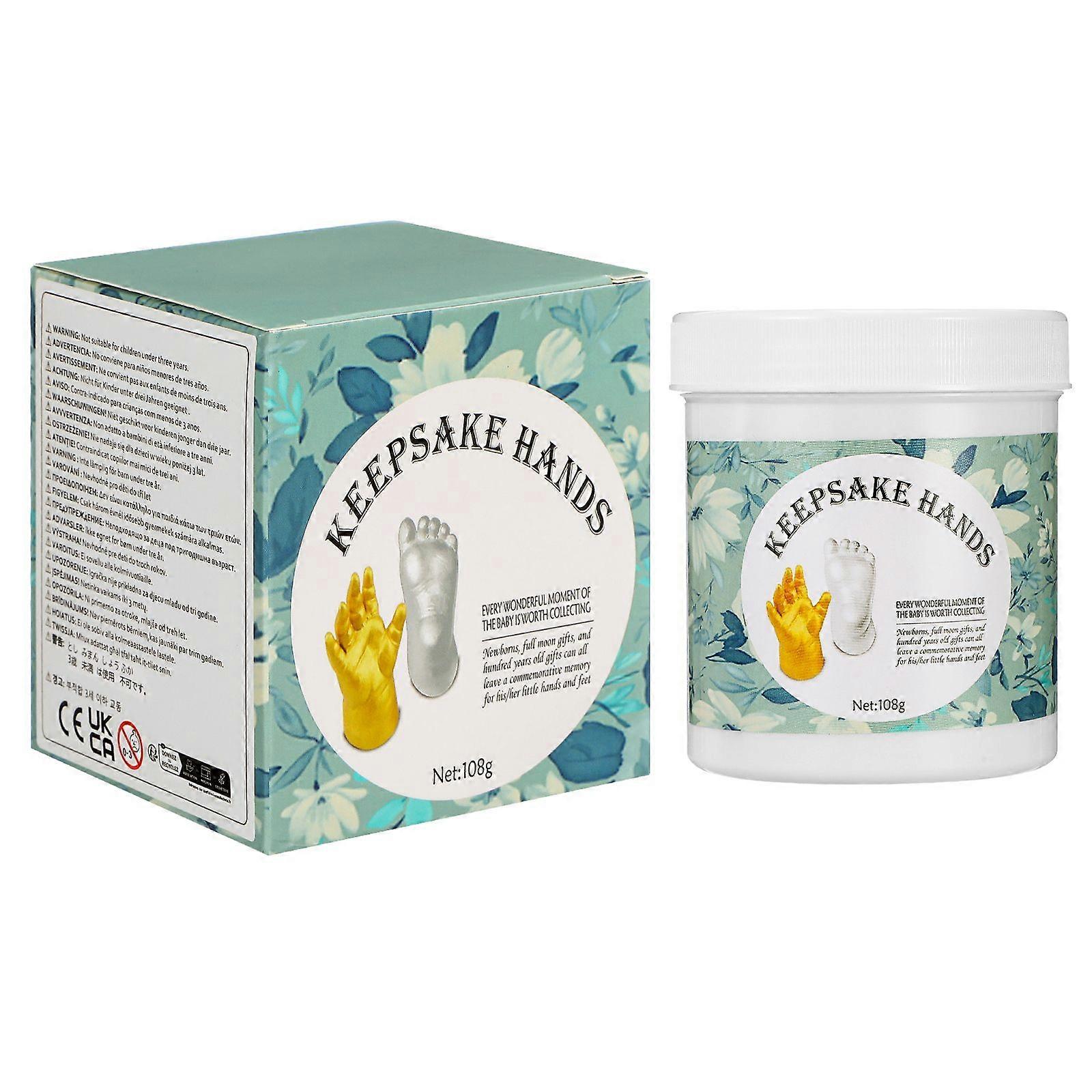 1 Set Baby Hand Casting Kit Newborn Keepsake Hand Food Casting Molding Kit