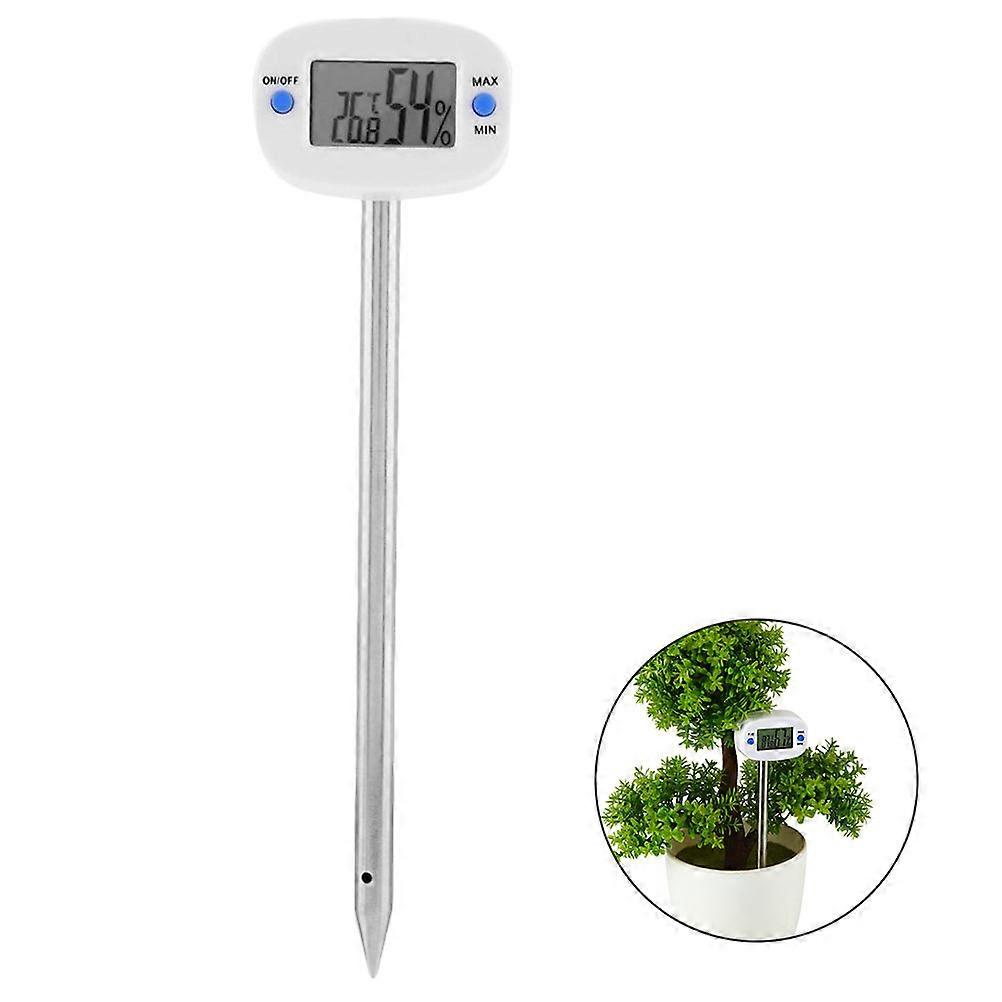 Soil Temperature Moisture Tester Needle Type Thermometer Hygrometer