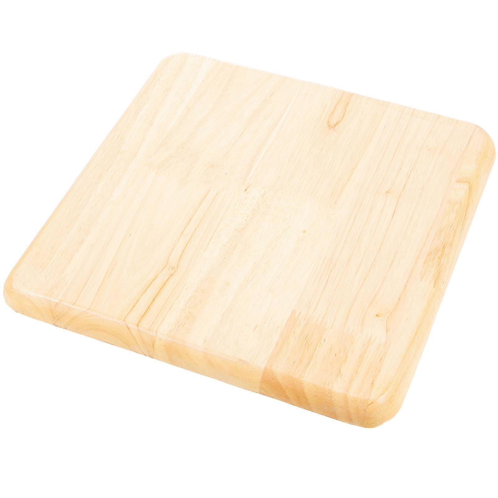 Stool Seat Replacement Wooden Square Stool Seat Replacement for Home 2Pcs