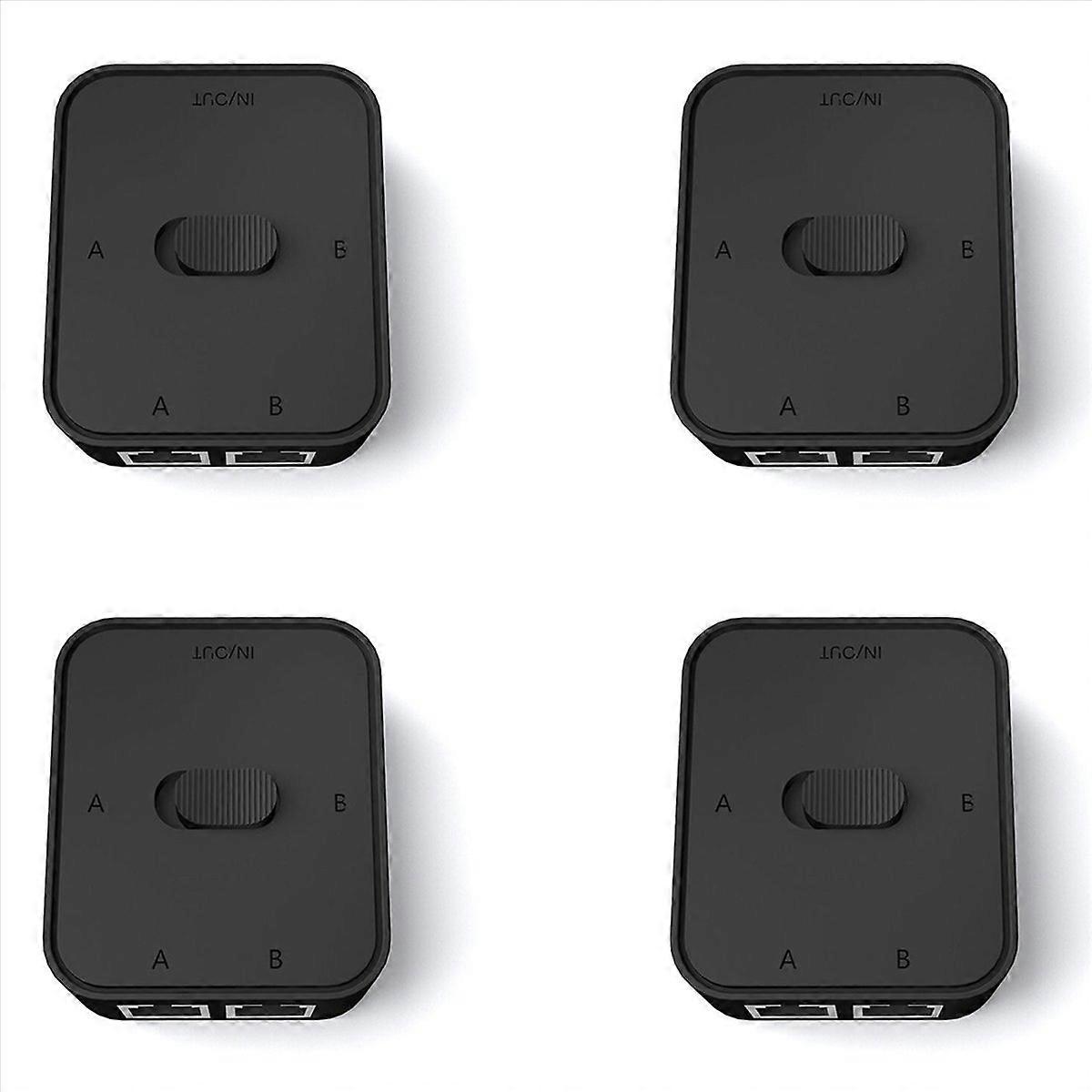 2 Port RJ45 LAN CAT6 Network Switch Selector 1000Mbps