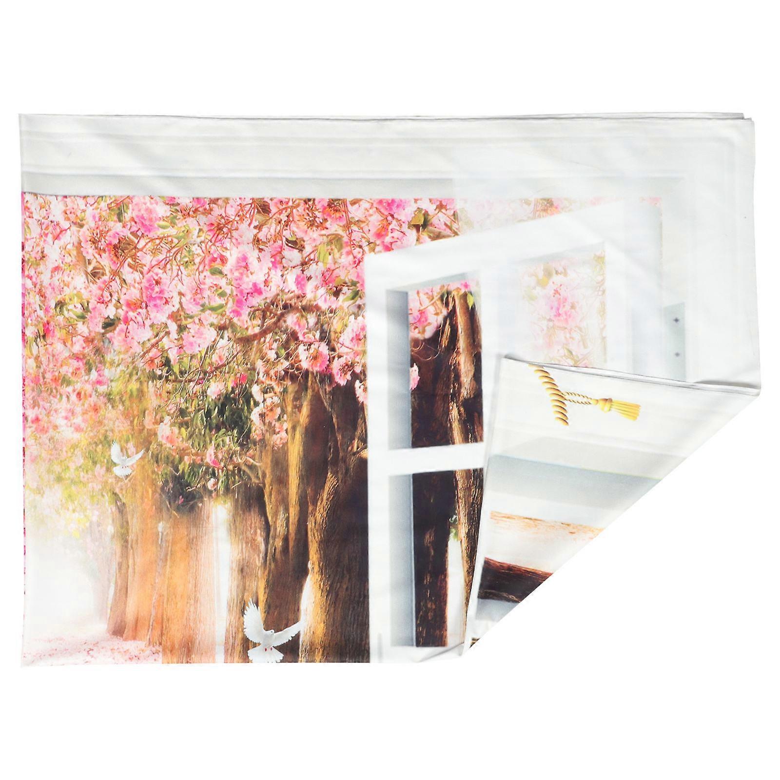 Sakura Background Cloth Wedding Backdrop for Decor Hanging