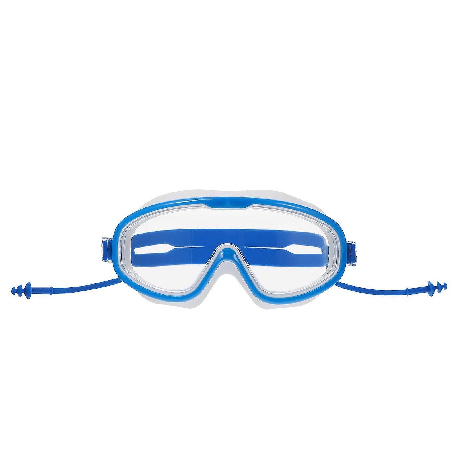 Waterproof Swim Silicone Swimming Goggles 1Pcs Big Frame