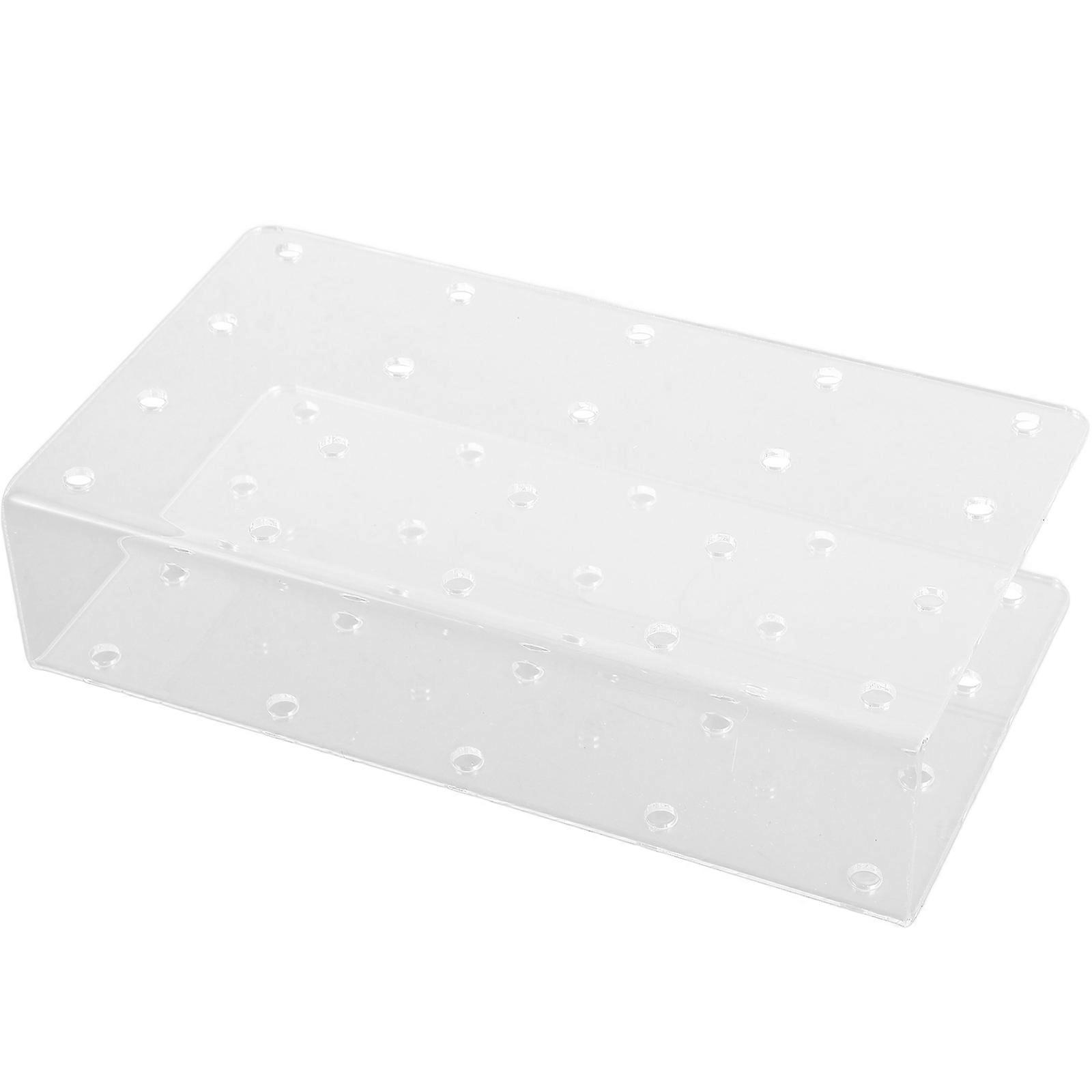 Candy Display Acrylic Lollipop Stand Transparent Holder for 2Pcs Use