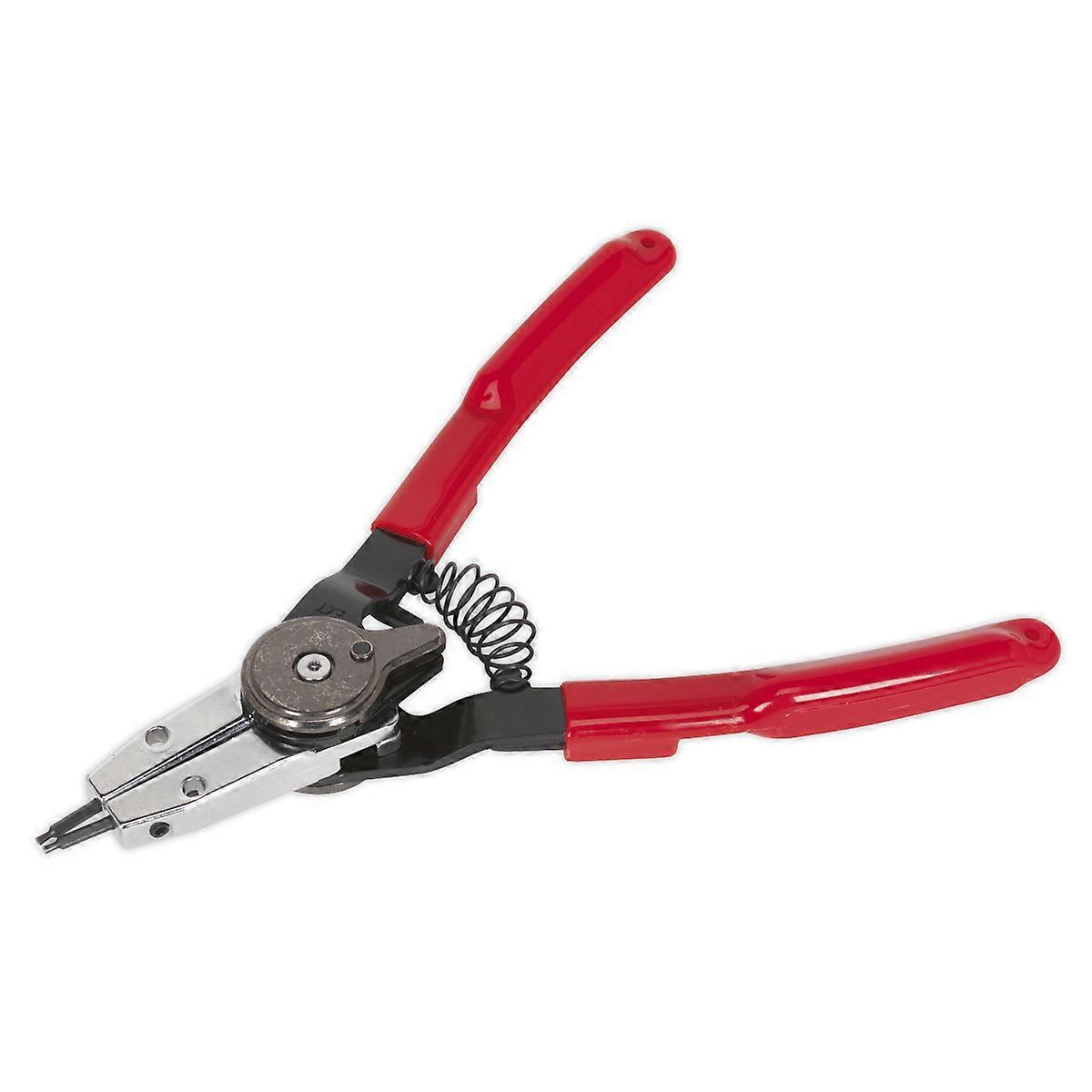 Sealey Ak8453 Circlip Pliers Set Internal/External Quick Change