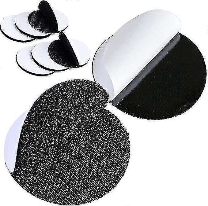 250 Pairs Hook and Loop Dots 20mm, Self Adhesive
