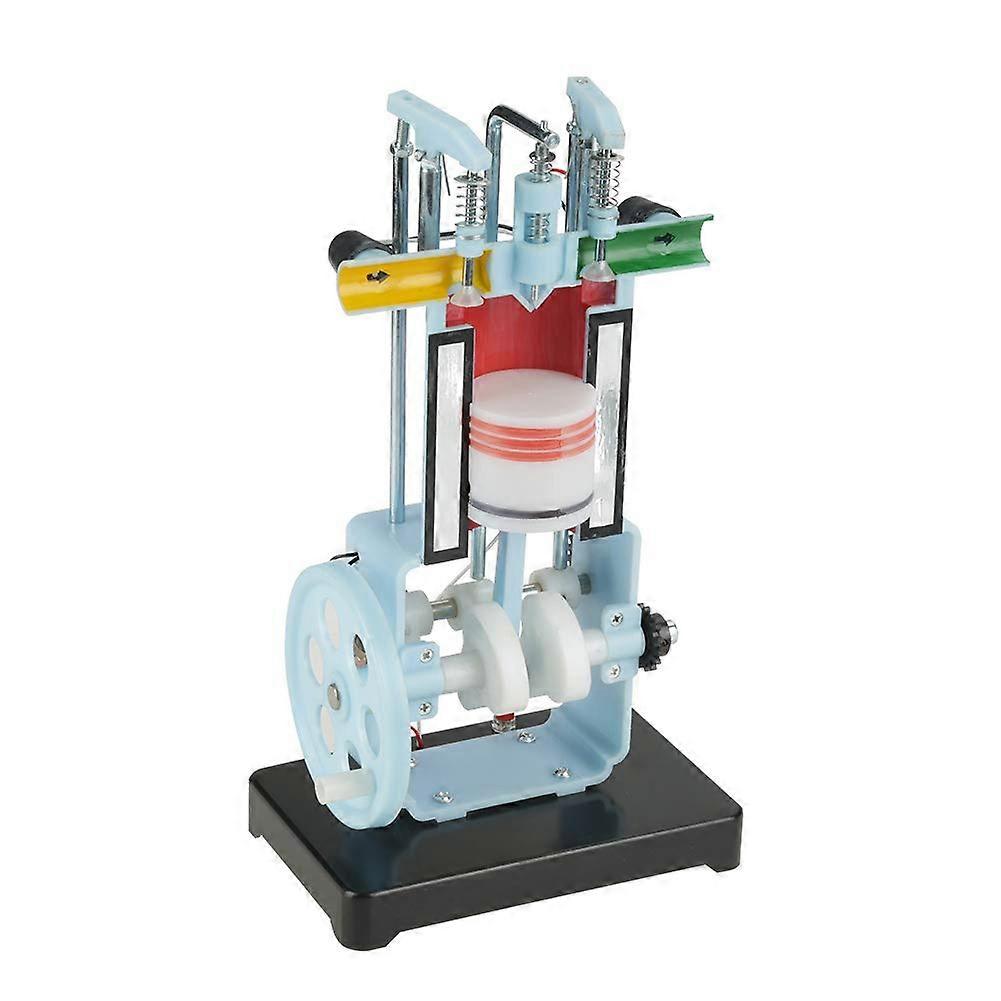 Four Stroke Single Cylinder Engine Model for Physics Classroom Demonstration and HandsOn Learning