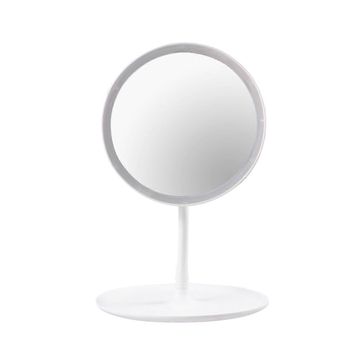 Lighted Mirror Makeup Mirror with USB Rechargeable Dimmable Function 2Pcs
