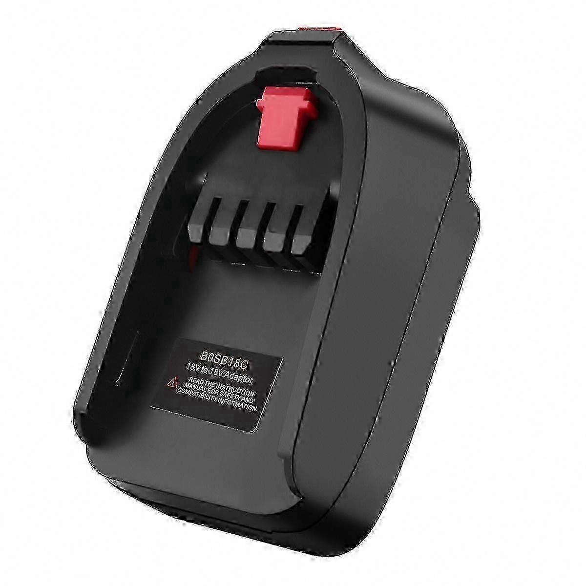 Adapter for 18V Li-Ion Battery BAT618, Compatible with Bosch Tools
