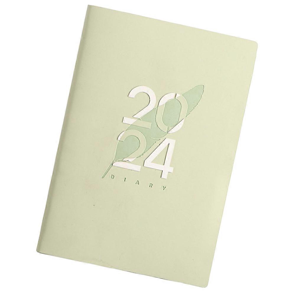 Date Notepad Weekly Plan Pad for Writing 2024 Efficient Planner in Light Green