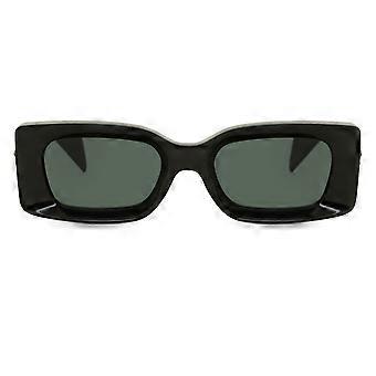 Versace VE4474U GB1/87 Rechthoekige zonnebril met volledig montuur, zwart, unisex, UV3, origineel