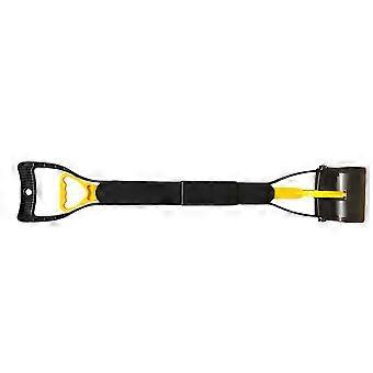Corrosion Resistant Portable Pet Poop Scooper With strong ABS Build For Quick Storage And Portability  Yellow
