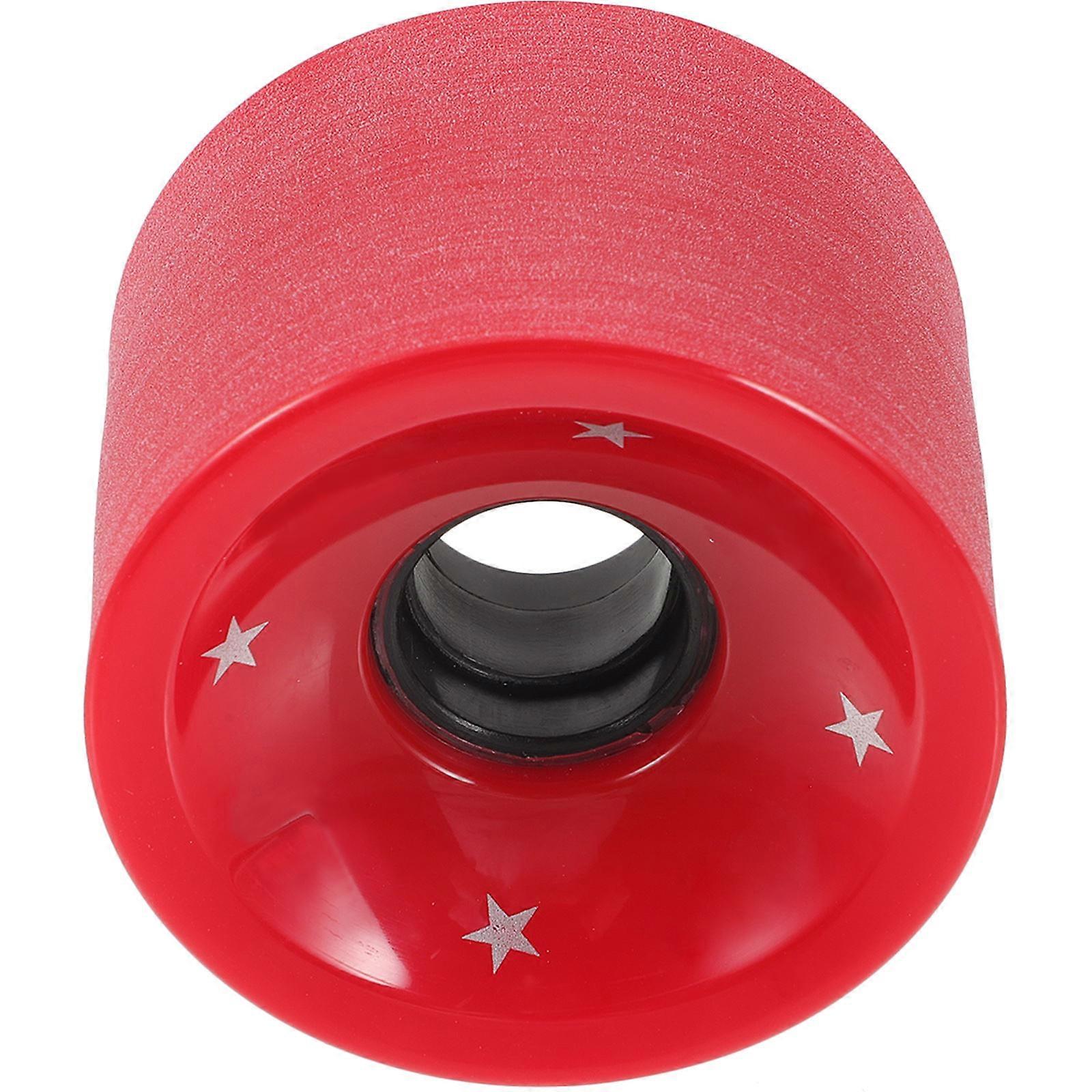 Red Durable Scooter Wheel Replacement Wheel Accessory for Roller Skating
