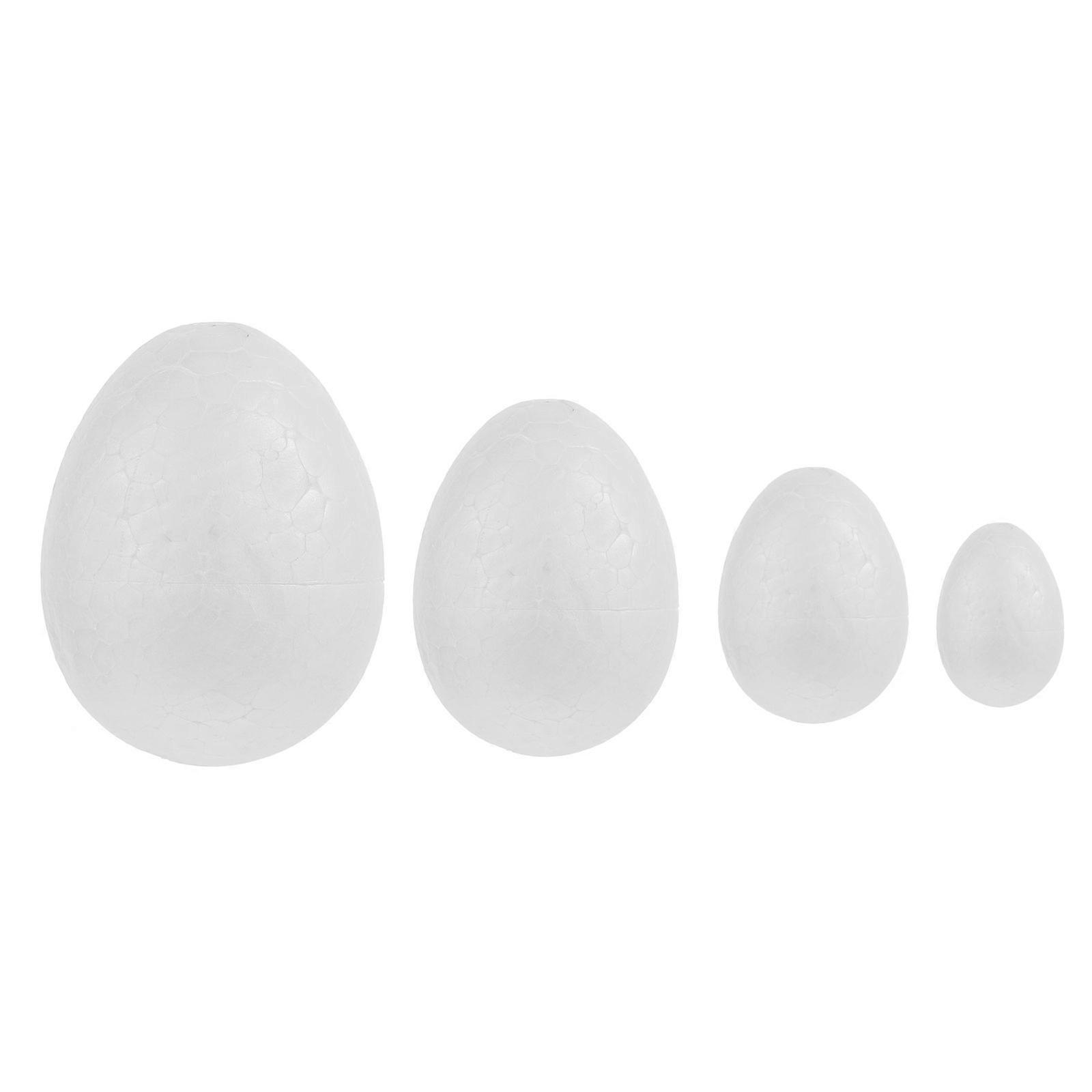 Hand Painted DIY Egg Models for Decoration 24Pcs Easter Solid Egg Set