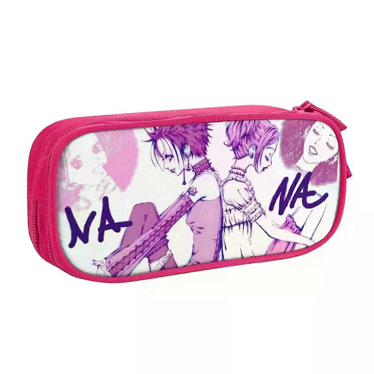 c4129 Nana Osaki Komatsu Pencil Cases Kawaii Pen Box Bag Big Capacity Students School Gift Pencilcases pam2934