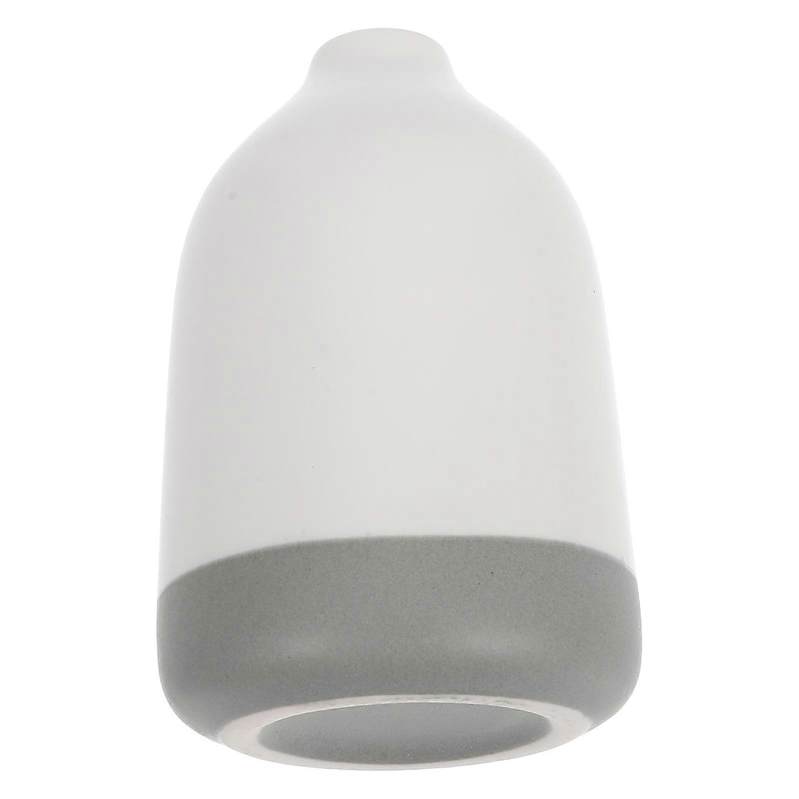 Ceramic Round Vase Flower Container for Decor 1Pcs Dining Table Vase