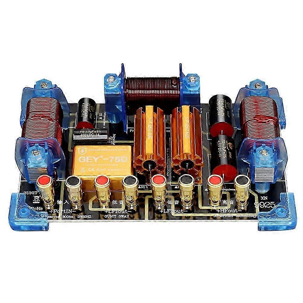 Audio frequency divider, speaker crossover, 2000 W, audio frequency divider QD