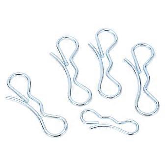 5pcs Bow Tie Lock Cotter Pins Iron Anti Corrosion Deck Clip Kit Universal Hardware Accessory