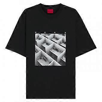 Hugo Herren Dodger Grafik-T-Shirt