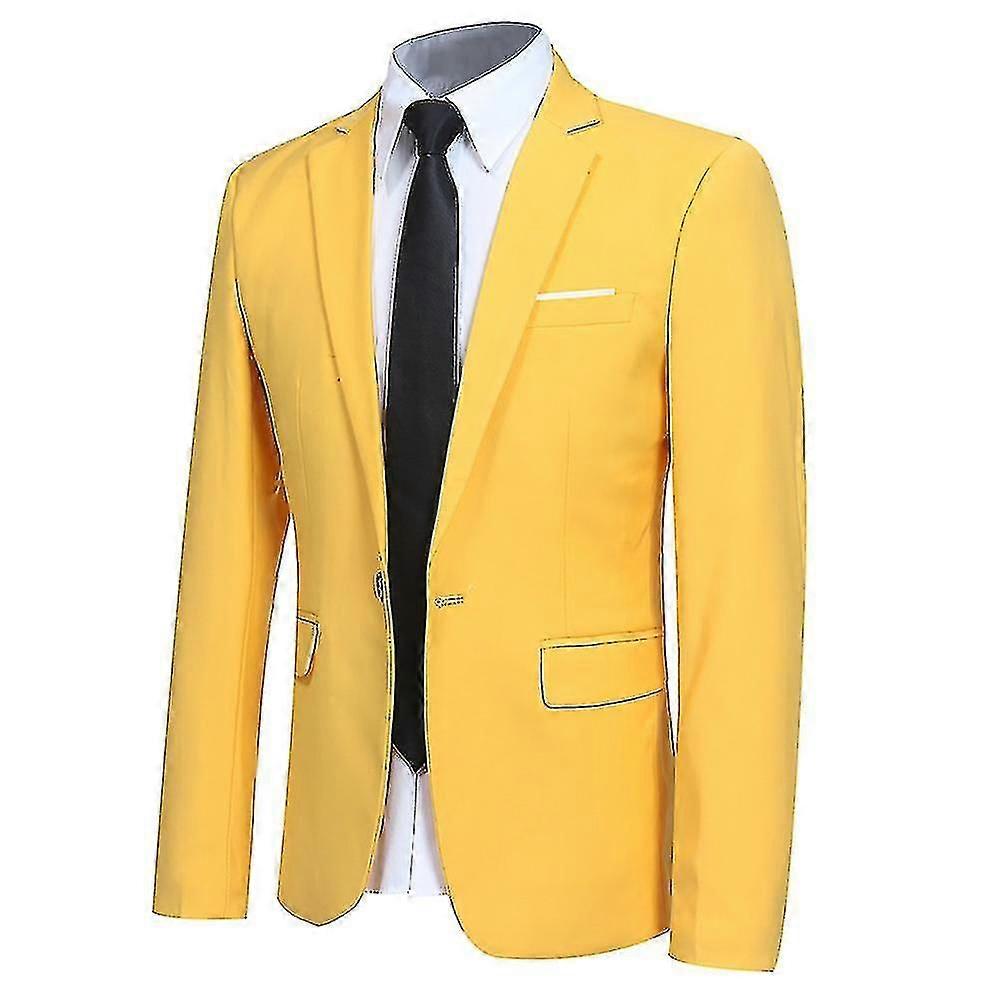 Blazer Solid Fit Business Solid Color cu 1 buton