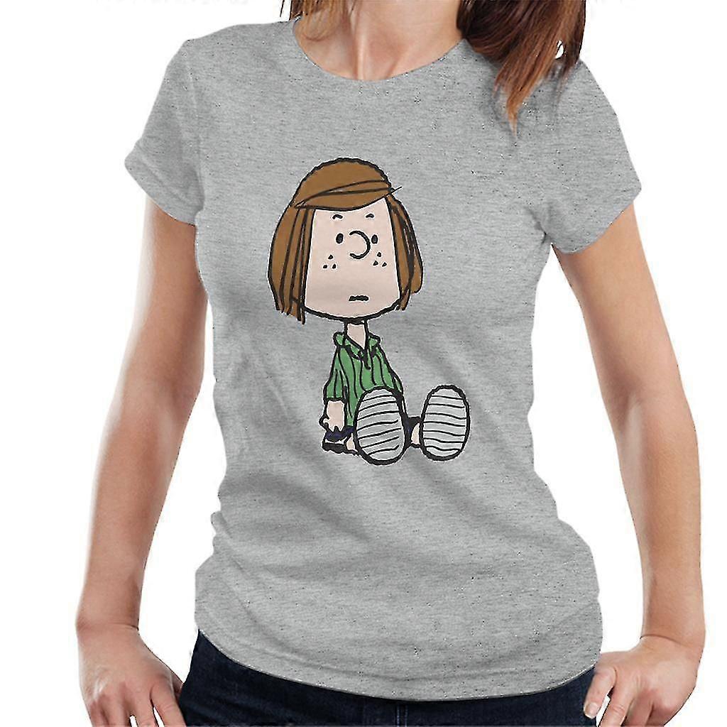 Peanuts Peppermint Patty Dam X-Large Ljunggrå