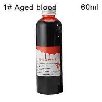 30/60ml Kunstblut Flüssigkeit Flasche Bühne Streich Theater Vampir Cosplay Requisiten JIKAIX