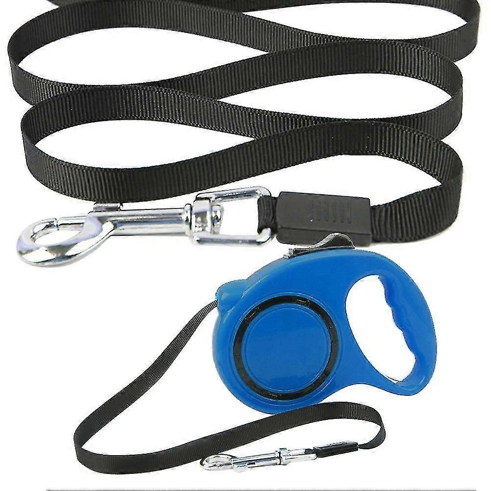 9.8ft Retractable Dog Leash For Small /medium Dogs Durable Adjustable