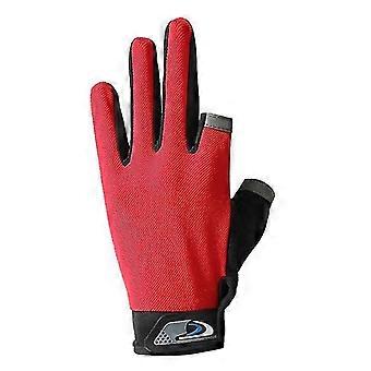 1pair Cycling Gloves Breathable Sun Protection Fitness Fishing Anti Slip Gloves Two Finger Cut Half Finger Sports Bicycle Gloves
