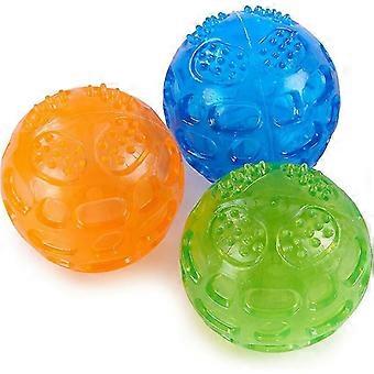 3 Pcs Healwe Sound Toy Balls For Dogs Solid And Resistant Rubber