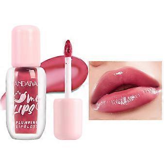 Lip Plumper Gloss with Chili Extract for Instant Fullness and Glossy Shine, Long Lasting 04#