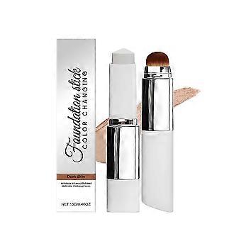 Light Thin Color-Changing Foundation Stick for Flawless Skin, Moisturizing, Brightening ,13g