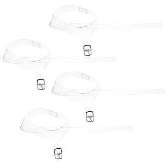 2 Pairs Transparent Detachable Shoe Straps Elasticated Anti-loose  High Heels Shoe Strings Ankle Shoelace Replacement Accessories