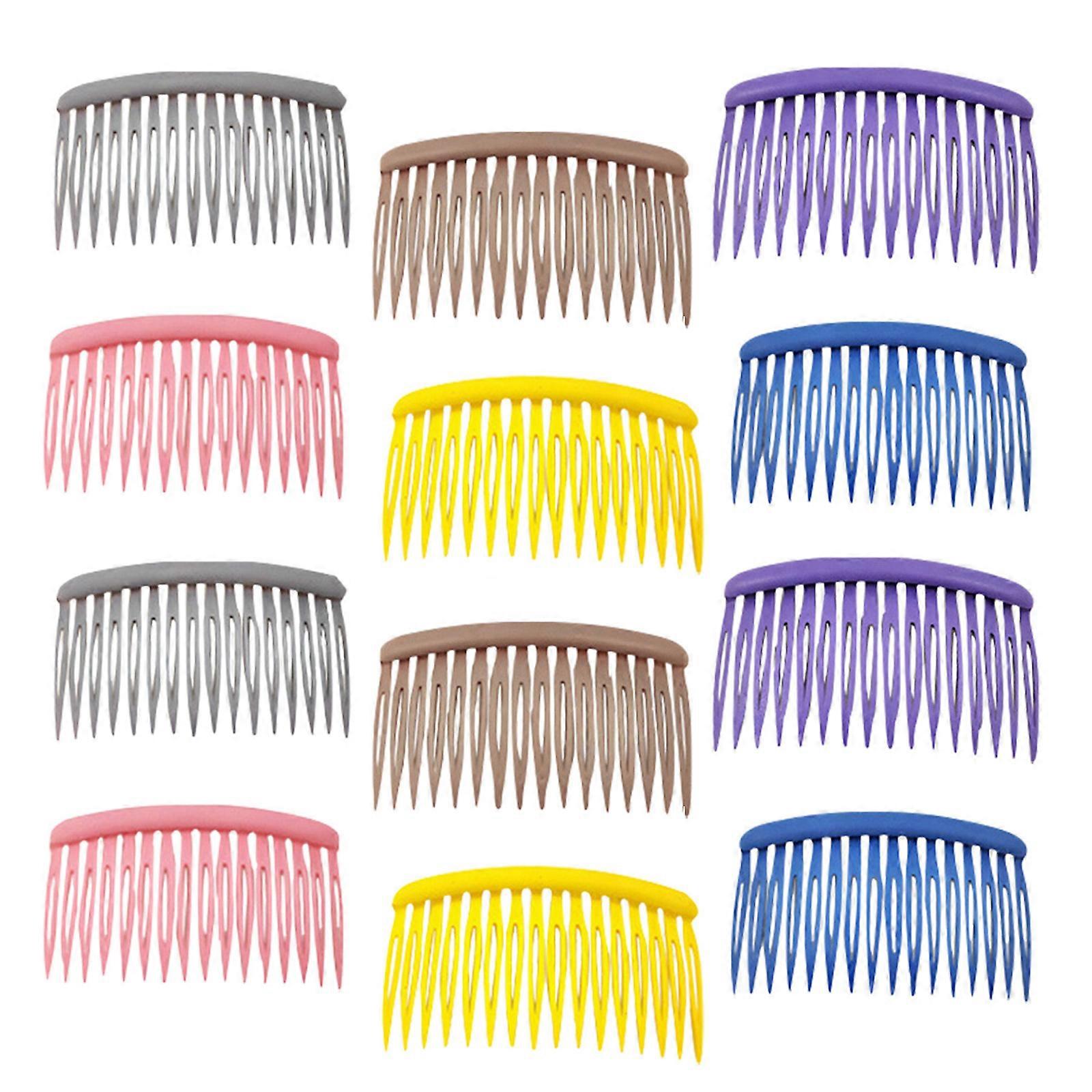 12pcs Side Hair Combs Creative Side Combs Draagbare Kapper Side Combs