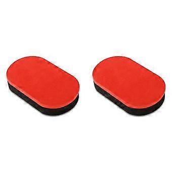Lot de 2 éponges nettoyantes pour raquettes de tennis de table, en coton et caoutchouc, douces et sans résidus