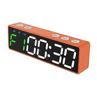 Mini Gym Timer Rechargeable Stopwatch Portable Countdown/up Clock with Magnetic Back compatible Home Fitness Training